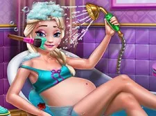 Pregnant Ice Queen Bath Care